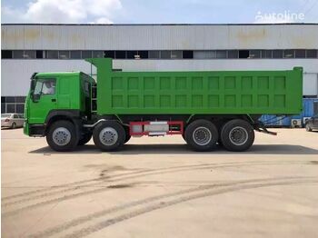 Wywrotka HOWO 8x4 drive 12 wheeled tipper truck green color sinotruk dumper: zdjęcie 3