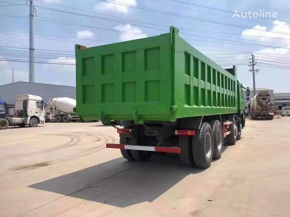Wywrotka HOWO 8x4 drive 12 wheeled tipper truck green color sinotruk dumper: zdjęcie 5