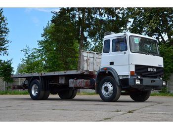 Samochód ciężarowy skrzyniowy/ Platforma IVECO 175-17R 4x2 full spring 1990: zdjęcie 1