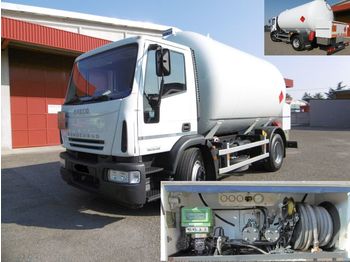 Samochód ciężarowy cysterna dla transportowania gazu IVECO Eurocargo 180e28: zdjęcie 1