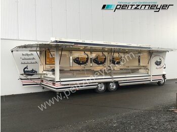 Ciężarówka gastronomiczna IVECO FIAT (I) Ducato Verkaufswagen 6,3 m + Kühltheke, Fritteuse: zdjęcie 5