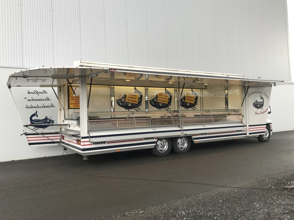 Ciężarówka gastronomiczna IVECO FIAT (I) Ducato Verkaufswagen 6,3 m + Kühltheke, Fritteuse: zdjęcie 19