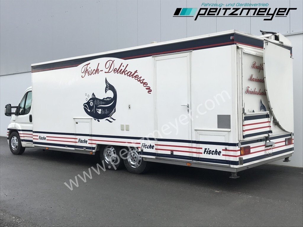 Ciężarówka gastronomiczna IVECO FIAT (I) Ducato Verkaufswagen 6,3 m + Kühltheke, Fritteuse: zdjęcie 4
