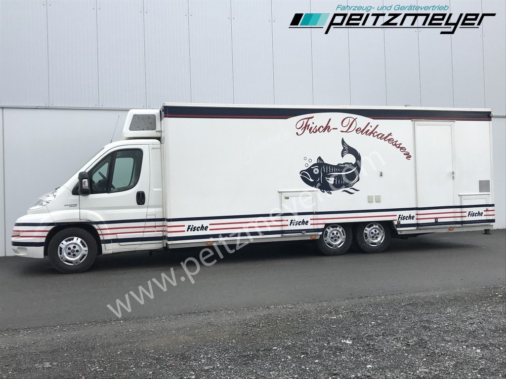 Ciężarówka gastronomiczna IVECO FIAT (I) Ducato Verkaufswagen 6,3 m + Kühltheke, Fritteuse: zdjęcie 6