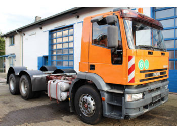 Ciężarówka kontenerowiec/ System wymienny Iveco 260 E42 EuroTech 6x4 Fahrgestell+Hydraulik: zdjęcie 1
