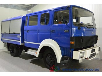 Samochód ciężarowy furgon Iveco 90-16 Turbo 4x4 Mannschaft-Gerätewagen Neuwertig: zdjęcie 1