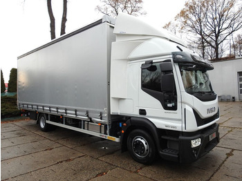 Nowy Samochód ciężarowy plandeka Iveco EUROCARGO 120-250 PRITSCHE PLANE 18 PALETTEN A/C: zdjęcie 4