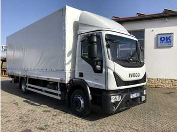 Samochód ciężarowy plandeka Iveco Eurocargo ML120E22/P Pritsche/Plane + LBW: zdjęcie 1