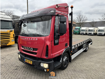 Ciężarówka do przewozu samochodów Iveco ML75E18 EURO 5 - MANUAL - OPRIJWAGEN - MACHINE TRANSPORT - NL TOP TRUCK: zdjęcie 1