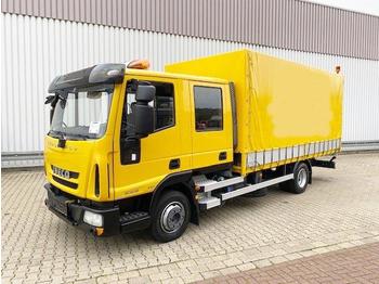Samochód ciężarowy skrzyniowy/ Platforma Iveco Magirus Euro Cargo ML 80E18 4x2 Doka Euro Cargo ML 80E18 4x2 Doka, EEV, 5x Vorhanden!: zdjęcie 1