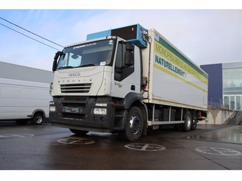 Samochód ciężarowy chłodnia Iveco STRALIS 270-GAS + LAMBERET 8.2M+D'Hollandia 3000kg: zdjęcie 1