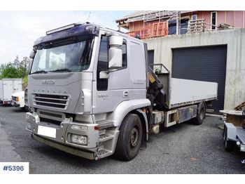 Samochód ciężarowy skrzyniowy/ Platforma Iveco Stralis: zdjęcie 1