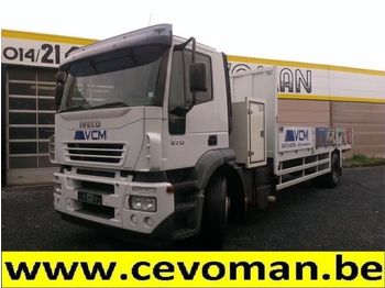 Samochód ciężarowy skrzyniowy/ Platforma Iveco Stralis 270: zdjęcie 1