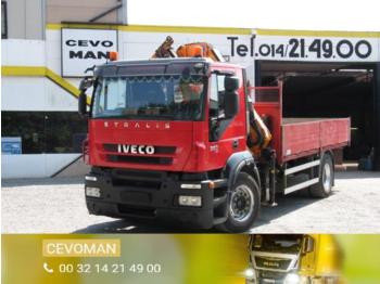 Samochód ciężarowy skrzyniowy/ Platforma Iveco Stralis 360: zdjęcie 1