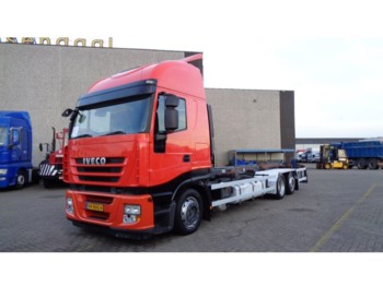Ciężarówka kontenerowiec/ System wymienny Iveco Stralis 420 + 6x2 + euro 5 + retarder: zdjęcie 1