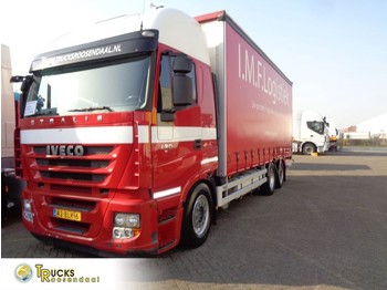 Samochód ciężarowy plandeka Iveco Stralis 420 + Euro 5 + airco+apk 25-3-2021: zdjęcie 1