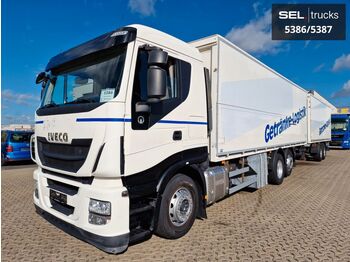 Ciężarówka do transportu napojów Iveco Stralis 420 / Int./KOMPLETT/Ldbw /Lenk-Liftachse: zdjęcie 1