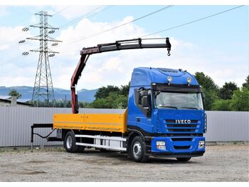 Samochod ciężarowy z HDS Iveco Stralis 420 PRITSCHE 7,10m + FASSI F95A.23: zdjęcie 1