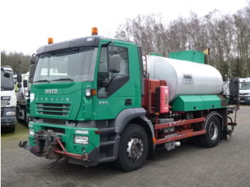 Samochód ciężarowy cysterna dla transportowania mas bitumicznych Iveco Stralis AD190S27 4x2 bitumen tank / sprayer 5.5 m3: zdjęcie 1