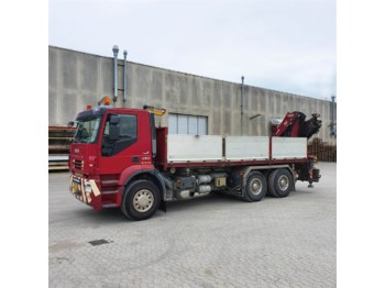 Samochód ciężarowy skrzyniowy/ Platforma Iveco Stralis - Fassi 215: zdjęcie 1