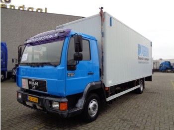 Samochód ciężarowy furgon MAN 12.220 + lift + manual + euro 2: zdjęcie 1