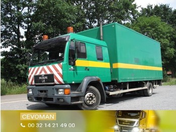 Samochód ciężarowy furgon MAN 15.264 doka bakwagen met laadklep: zdjęcie 1