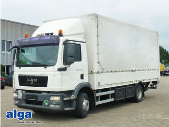 Samochód ciężarowy plandeka MAN 15.290 TGM, 6.550mm lang, 290PS, Nutzlast 8,2to.: zdjęcie 1