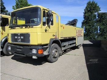 Samochód ciężarowy skrzyniowy/ Platforma MAN 18.190 Pritsche 4x2: zdjęcie 1