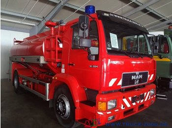 Samochód ciężarowy cysterna MAN 18.284 12500l Feuerwehr- Water- Wasser Tankwagen: zdjęcie 1