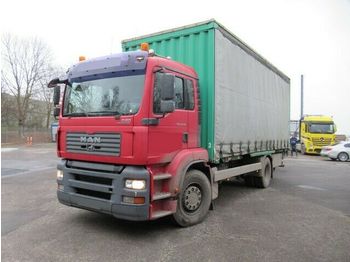 Ciężarówka kontenerowiec/ System wymienny MAN 18.350 TGA, BDF, mit Brücke: zdjęcie 1
