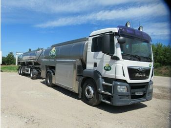 Samochód ciężarowy cysterna dla transportowania żywności MAN 18.440 TGS, 3 Kammern, 13.500 Liter, Euro 6: zdjęcie 1