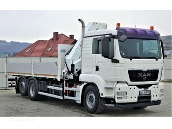 Samochód ciężarowy skrzyniowy/ Platforma, Samochod ciężarowy z HDS MAN 26.440 Darus: zdjęcie 1