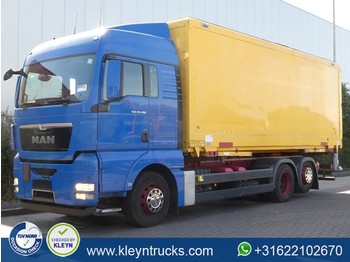 Ciężarówka kontenerowiec/ System wymienny MAN 26.480 TGX xlx intarder+ box: zdjęcie 1