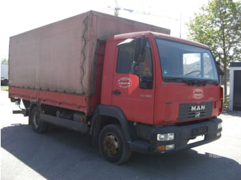 Samochód ciężarowy plandeka MAN 8140 / BLATT / KURZ: zdjęcie 1