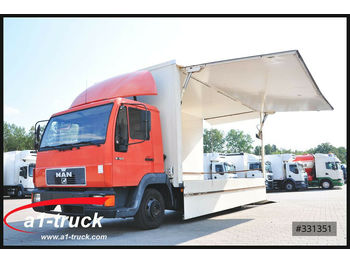 Samochód ciężarowy furgon MAN 8.153, Koffer, L 5600mm, 3 Sitze,: zdjęcie 1