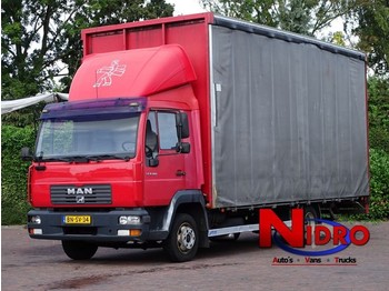 Samochód ciężarowy furgon MAN L20 LE 8.180 bakwagen zeildoek APK tot 14-06-2020 *Gereserveerd*: zdjęcie 1