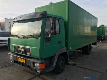 Samochód ciężarowy furgon MAN L90F.150 bakwagen-laadklep: zdjęcie 1