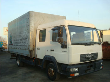 Samochód ciężarowy plandeka MAN LE 180 C: zdjęcie 1