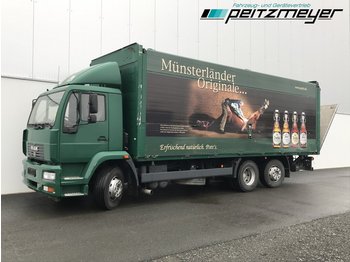 Ciężarówka do transportu napojów MAN L 2000 20.280 FLL Getränke Schwenkwand + LBW + 2 x AHK: zdjęcie 1