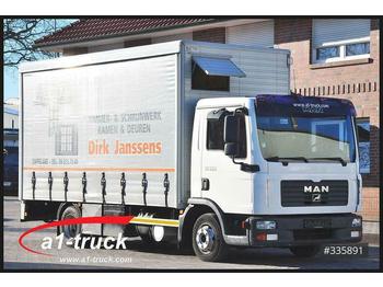 Samochód ciężarowy plandeka MAN MAN 7.150 TGL, Koffer + Plane, 4520 kg NL TÜV 01: zdjęcie 1