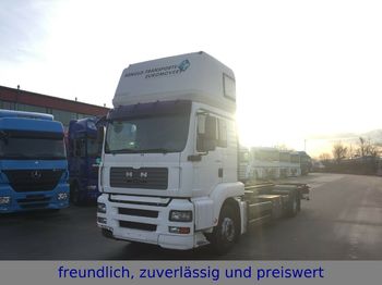 Ciężarówka kontenerowiec/ System wymienny MAN  TGA18.310 * TEMPOMAT * SCHLAFBOX *: zdjęcie 1