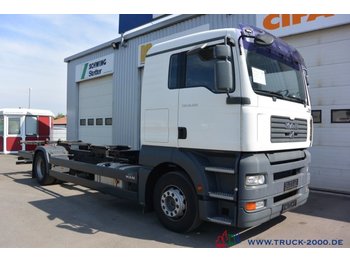 Ciężarówka kontenerowiec/ System wymienny MAN TGA 18.350 BDF 1.Hand 5 Sitzer Klima Schalter BC: zdjęcie 1