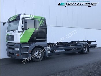 Ciężarówka kontenerowiec/ System wymienny MAN TGA 18.350 FLL, BDF-Fgst., 4 Sitzer Klima, Standheizung,: zdjęcie 1