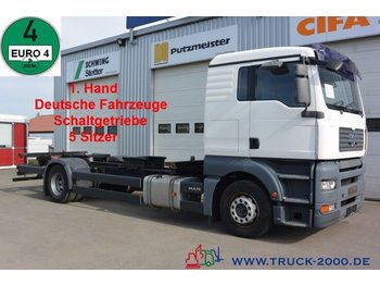 Ciężarówka kontenerowiec/ System wymienny MAN TGA 18.360  BDF 1.Hand 5 Sitzer Klima Schalter: zdjęcie 1