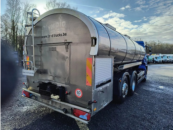 Samochód ciężarowy cysterna dla transportowania mleka MAN TGA 26.360 6X2 TANK IN INSULATED STAINLESS STEEL 15500L 2 COMP: zdjęcie 5