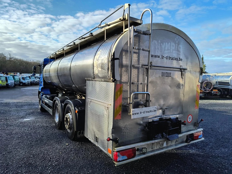 Samochód ciężarowy cysterna dla transportowania mleka MAN TGA 26.360 6X2 TANK IN INSULATED STAINLESS STEEL 15500L 2 COMP: zdjęcie 7