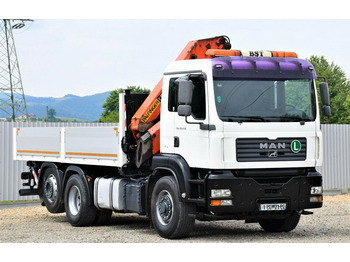 Samochod ciężarowy z HDS MAN TGA 26.430 Pritsche 5,50m +PK 23002 + FUNK/6-4H2: zdjęcie 2