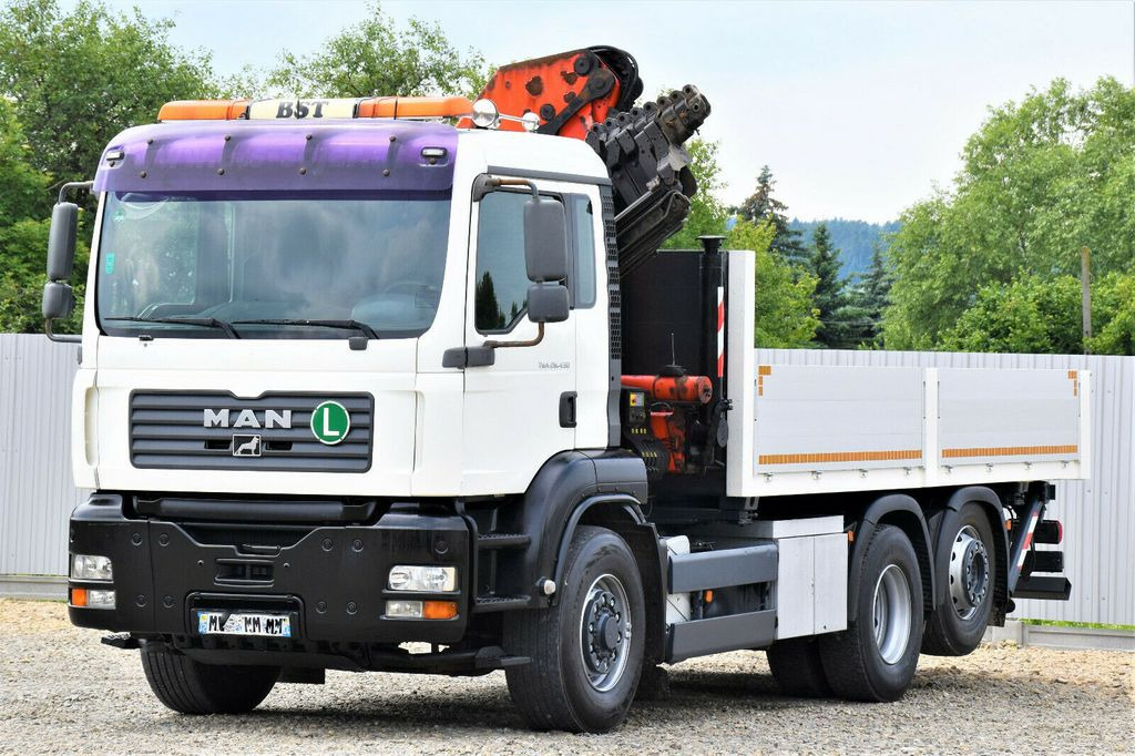 Samochod ciężarowy z HDS MAN TGA 26.430 Pritsche 5,50m +PK 23002 + FUNK/6-4H2: zdjęcie 3