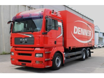 Ciężarówka kontenerowiec/ System wymienny MAN TGA 26.440 6x2 BDF Euro5 AHK mit Aufbau: zdjęcie 1