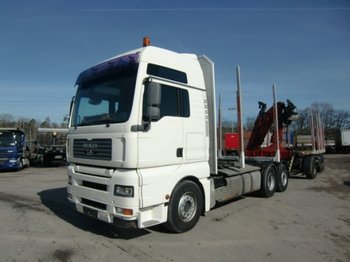 Samochód ciężarowy dla transportowania drewna MAN TGA 26.440 6x2 Holztransporter,Penz 10000SHL Bj 2007 ,Euro5: zdjęcie 1